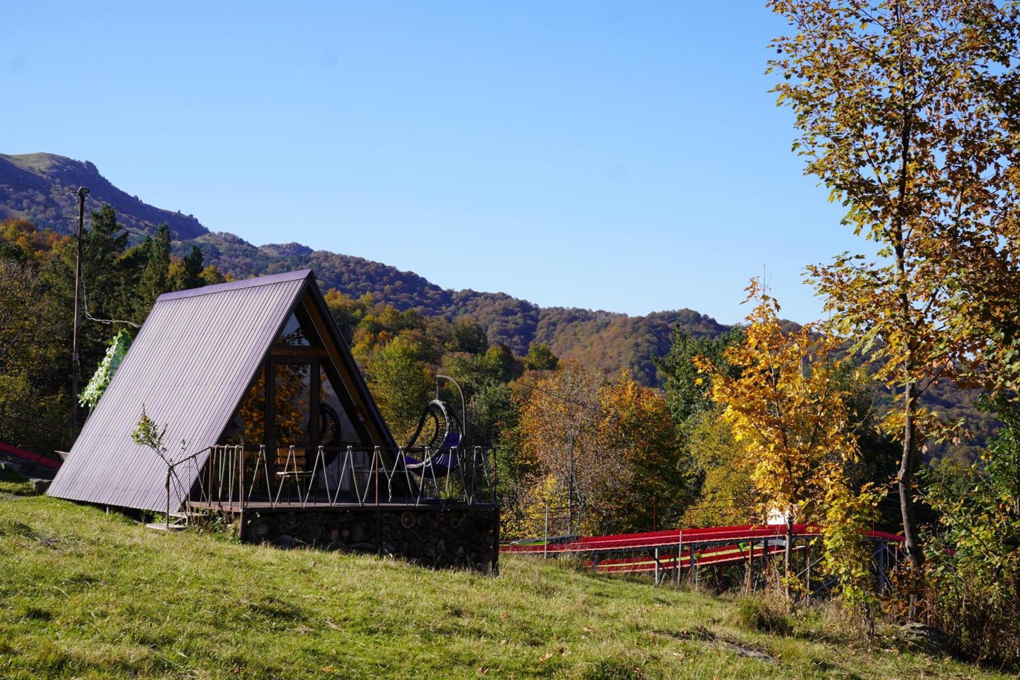 Glamping Wolf Mount Villa Margahovit Kültér fotó